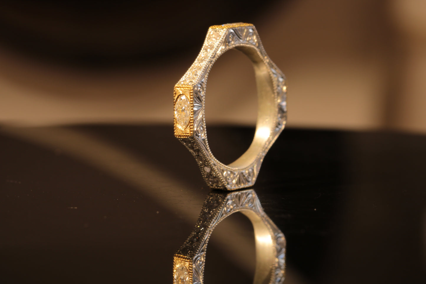 Handgravierte Ringe