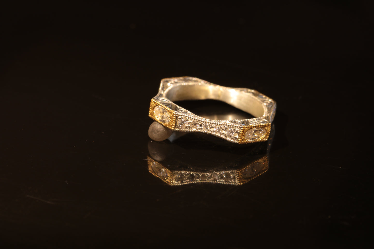 Handgravierte Ringe