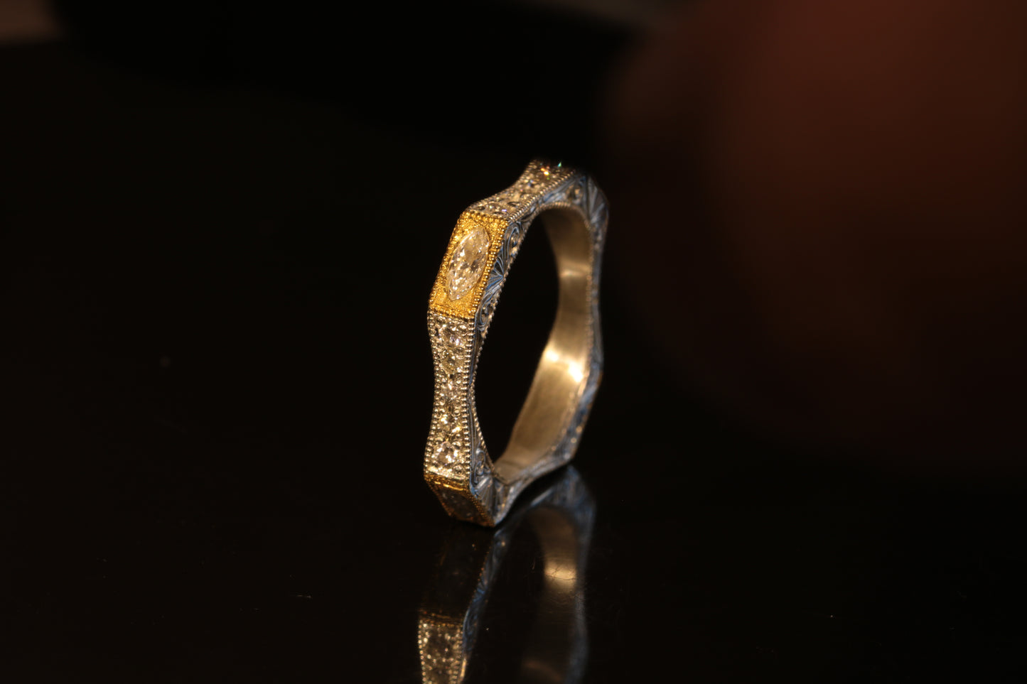 Handgravierte Ringe